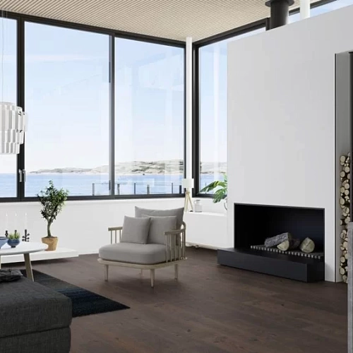 ДУБ BROWN JASPER ПАРКЕТНАЯ ДОСКА BOEN STONEWASHED